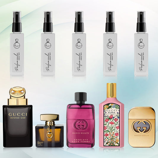 Trial set inspired by Gucci (Pack of 5×10ML)